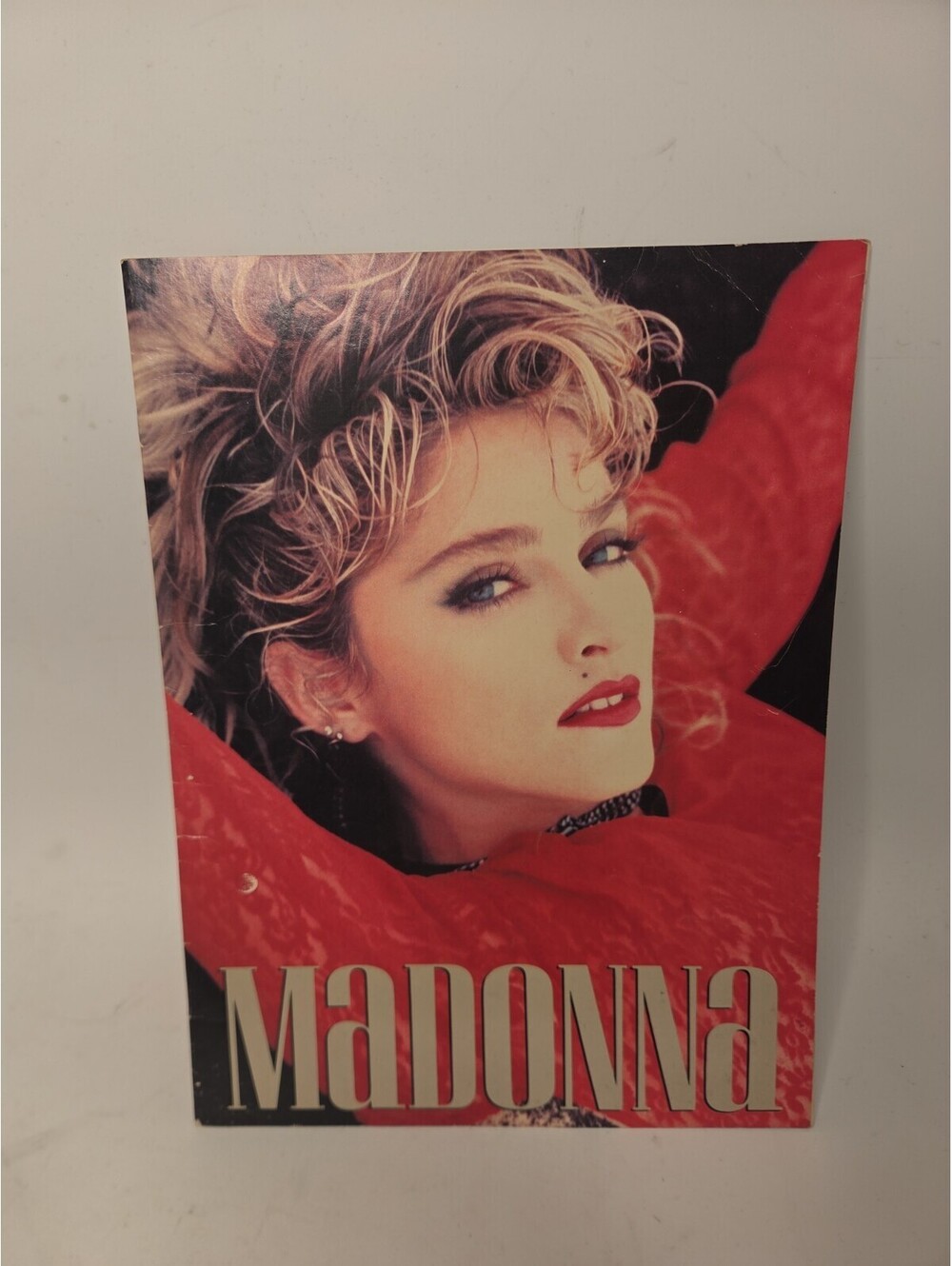 Madonna The Virgin Tour Concert Program Booklet Rare